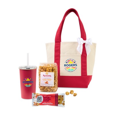 You're Tote-ally Awesome Gift Set - Red